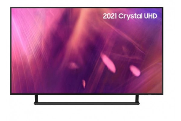 Televisor Samsung FLAT LED Smart TV 43 pulgadas UHD 4K /3,840 x 2,160 /  DVB-T2 / Bluetooth/ AirPlay 2 / Bixby / HDMI x 3/ USB x1 /LAN/abre y edita  archivos de Office/ Garantía 1 año 