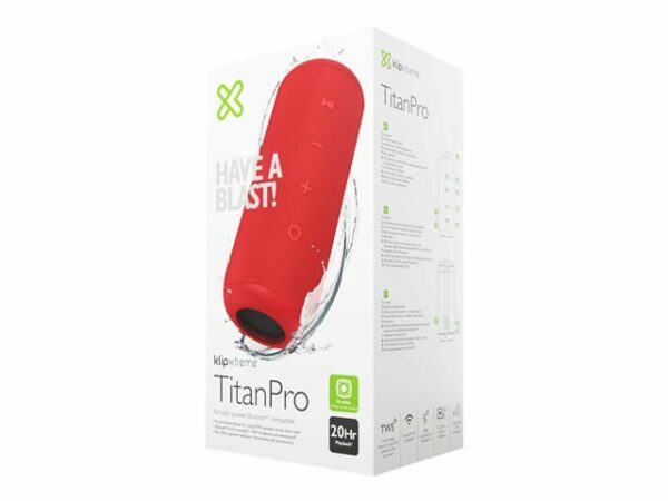 Klip Xtreme TitanPro KBS-300 - Altavoz - para uso portátil - Imagen 5