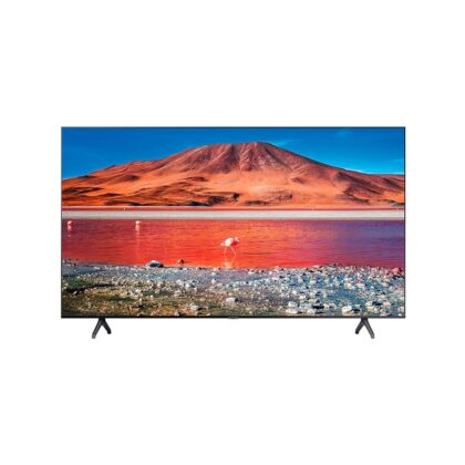 Televisor Samsung FLAT LED Smart TV 43 pulgadas UHD 4K  /3,840 x 2,160 / DVB-T2 / Bluetooth/ AirPlay 2 / Bixby / HDMI x 3/ USB x1 /LAN/abre y edita archivos de Office/ Garantía 1 año