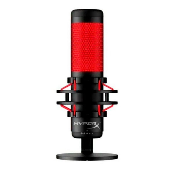 USB Microphone  HyperX QuadCast -(Black-Red) - Red Lighting